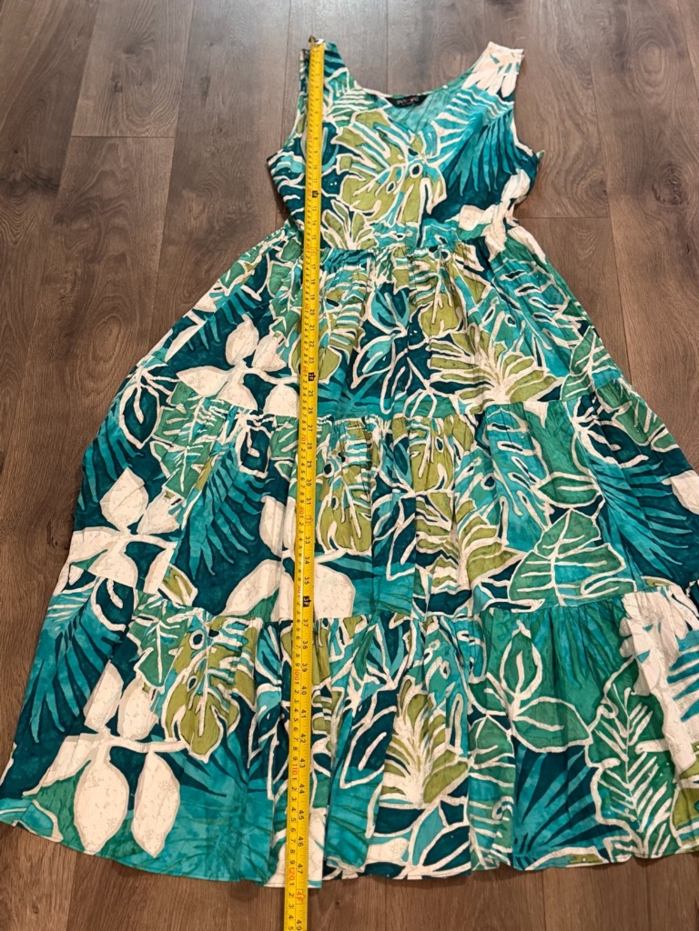 Jams World tropical print dress size medium - Picture 8 of 8
